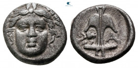 Thrace. Apollonia Pontica after circa 320 BC. Hemidrachm AR