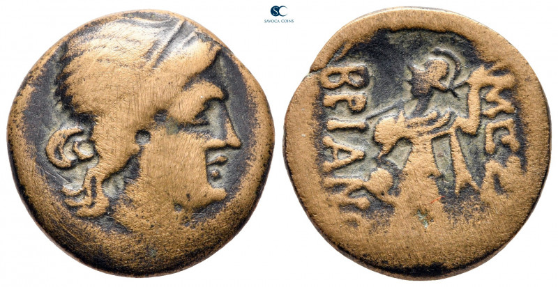 Thrace. Mesembria circa 175-100 BC. 
Bronze Æ

22 mm, 7,46 g



nearly ve...