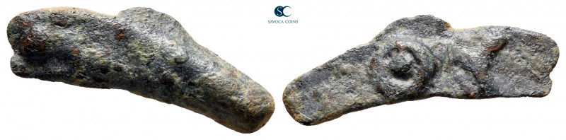 Scythia. Olbia circa 437-410 BC. 
Cast dolphin Æ

21 mm, 1,20 g



nearly...