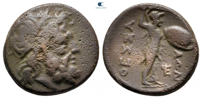 Thessaly. Thessalian League circa 196-27 BC. 
Bronze Æ

17 mm, 3,74 g



...