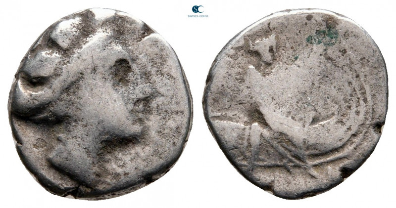 Euboea. Histiaia circa 300-100 BC. 
Tetrobol AR

12 mm, 1,74 g



fine