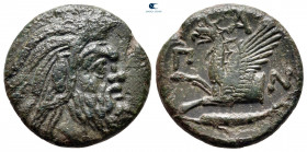 Cimmerian Bosporos. Pantikapaion circa 310-304 BC. Bronze Æ