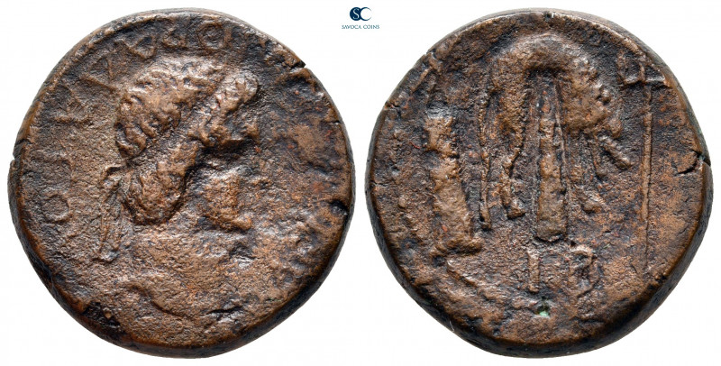 Kings of Bosporos. Mithradates III AD 39-44. 
12 Units Æ

22 mm, 11,09 g

...