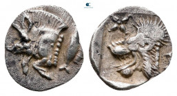 Mysia. Kyzikos circa 525-475 BC. Hemiobol AR