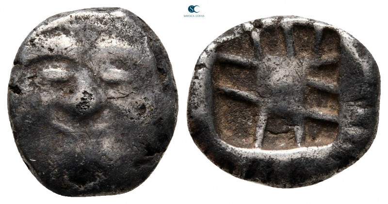 Mysia. Parion circa 500-400 BC. 
Drachm AR

12 mm, 2,38 g



fine