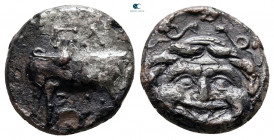 Mysia. Parion circa 400-300 BC. Hemidrachm AR
