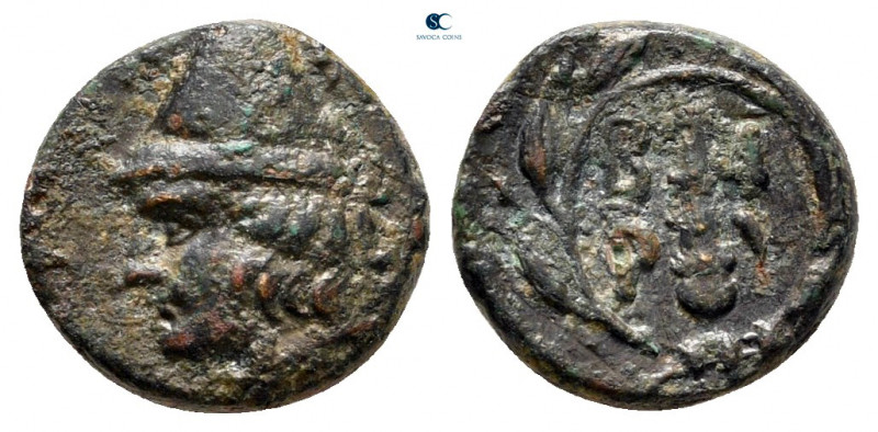 Troas. Birytis circa 300-200 BC. 
Bronze Æ

11 mm, 1,31 g



nearly very ...