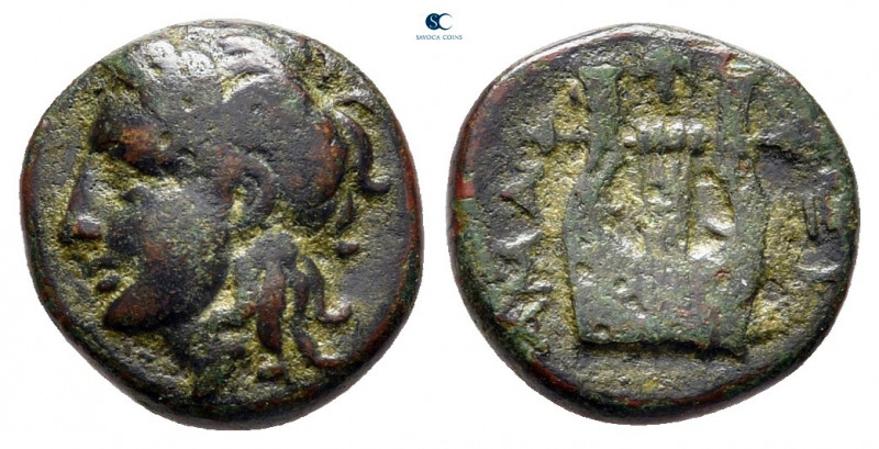 Troas. Hamaxitos circa 400-310 BC. 
Bronze Æ

9 mm, 1,34 g



very fine