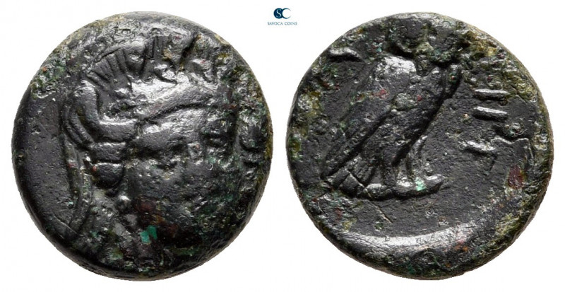 Troas. Sigeion circa 400-200 BC. 
Bronze Æ

12 mm, 2,10 g



nearly very ...