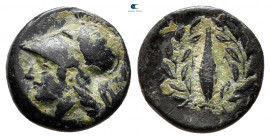 Aiolis. Elaia circa 400-300 BC. Bronze Æ