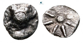Ionia. Ephesos circa 500-420 BC. Tetartemorion AR