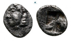 Ionia. Kolophon circa 530-500 BC. Tetartemorion AR