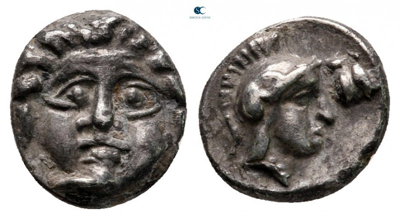 Pisidia. Selge circa 350-300 BC. 
Obol AR

10 mm, 0,98 g



very fine