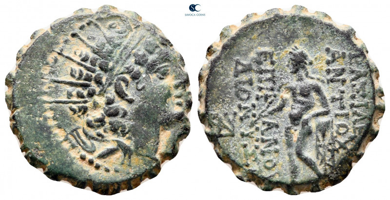 Seleukid Kingdom. Ake-Ptolemaïs mint. Antiochos VI Dionysos 144-142 BC. From the...