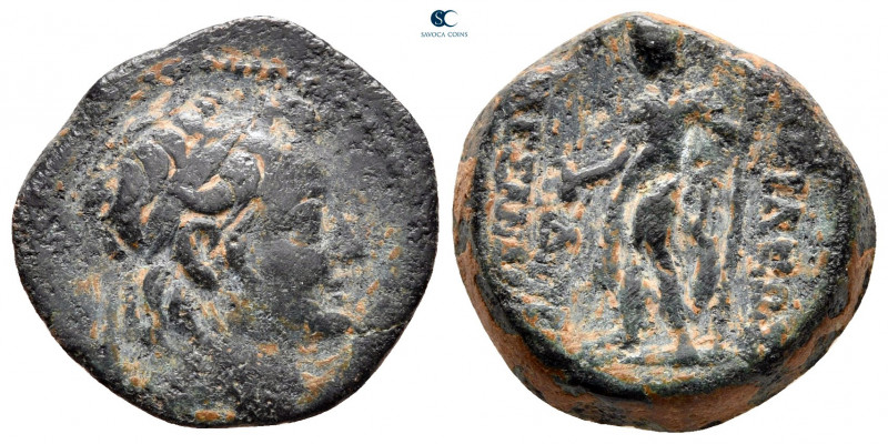 Seleukid Kingdom. Antioch on the Orontes. Alexander II Zabinas 128-122 BC. 
Bro...