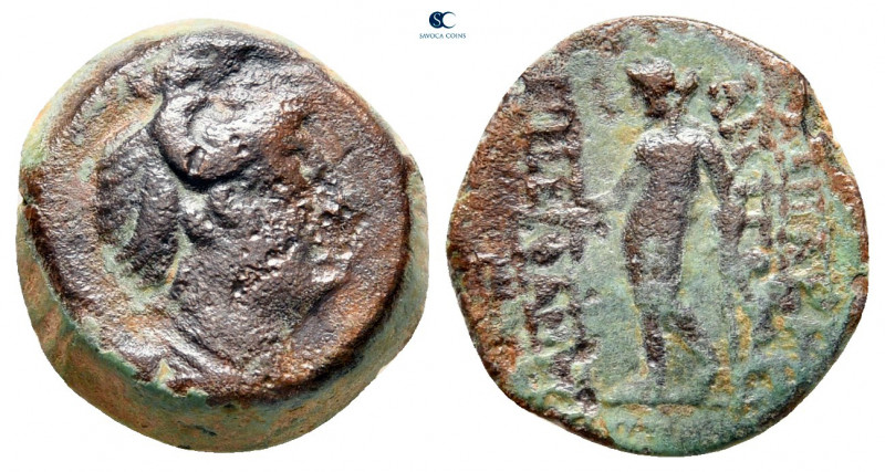 Seleukid Kingdom. Antioch on the Orontes. Antiochos VIII Epiphanes Grypos 121-97...