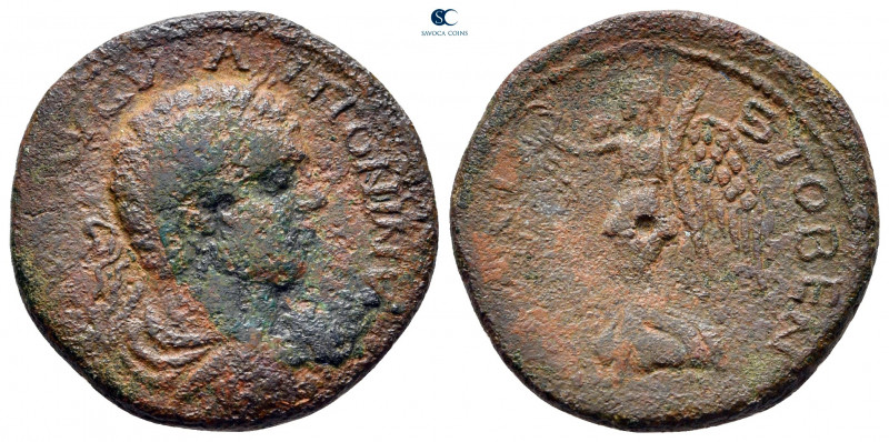 Macedon. Stobi. Caracalla AD 198-217. 
Bronze Æ

22 mm, 5,35 g



fine