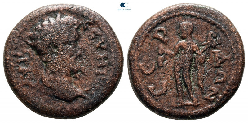 Thrace. Serdica. Septimius Severus AD 193-211. 
Bronze Æ

18 mm, 4,26 g


...