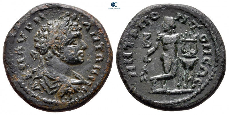 Moesia Inferior. Tomis. Caracalla AD 198-217. 
Bronze Æ

20 mm, 5,64 g


...