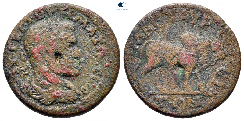 Lydia. Mastaura. Maximinus I Thrax AD 235-238. 
Bronze Æ

20 mm, 5,55 g


...