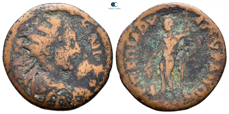 Phrygia. Ankyra. Philip II AD 247-249. P. Arruntius Zoilos, first archon for the...