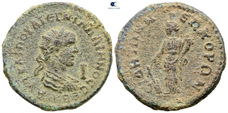 Pamphylia. Side. Gallienus AD 253-268. 
Bronze Æ

30 mm, 17,33 g



nearl...