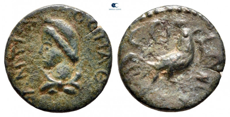 Pisidia. Antioch. Pseudo-autonomous issue circa AD 1-100. 
Bronze Æ

13 mm, 1...