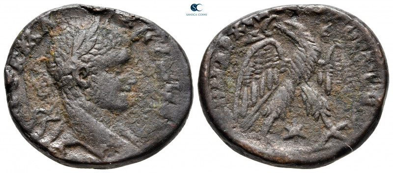 Seleucis and Pieria. Antioch. Elagabal AD 218-222. 
Billon-Tetradrachm

25 mm...