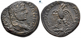 Seleucis and Pieria. Seleuceia Pieria. Caracalla AD 198-217. Billon-Tetradrachm
