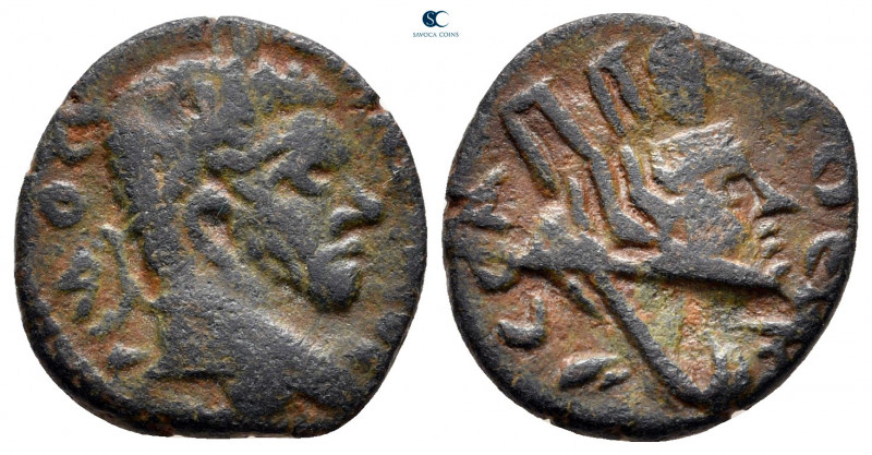 Mesopotamia. Edessa. Macrinus AD 217-218. 
Bronze Æ

15 mm, 2,41 g



ver...