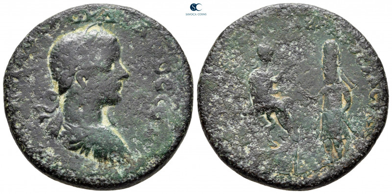 Mesopotamia. Edessa. Gordian III with Abgar X Phraates AD 238-244. 
Bronze Æ
...