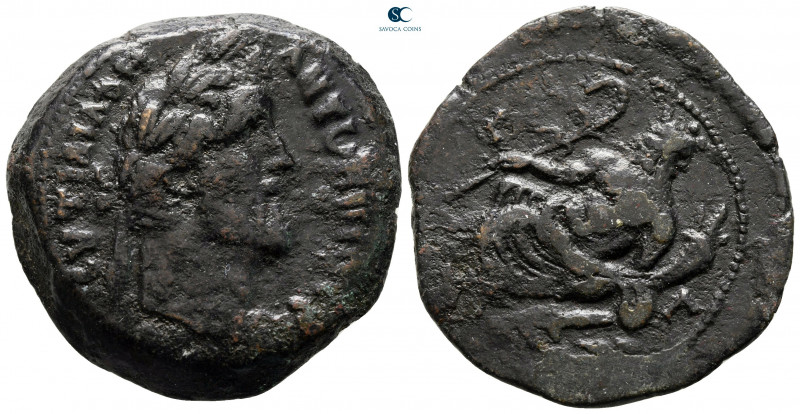 Egypt. Alexandria. Antoninus Pius AD 138-161. 
Drachm Æ

33 mm, 19,47 g


...