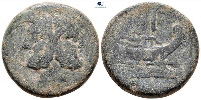 Anonymous after 211 BC. Rome
As Æ

32 mm, 31,02 g



fine