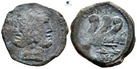 C. Vibius C.f. Pansa 90 BC. Rome. As Æ
