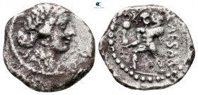 Julius Caesar 49-48 BC. Mint in northern Italy or Spain. Denarius AR