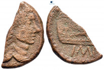 Sextus Pompey Magnus 43-36 BC. Sicilian mint. As Æ