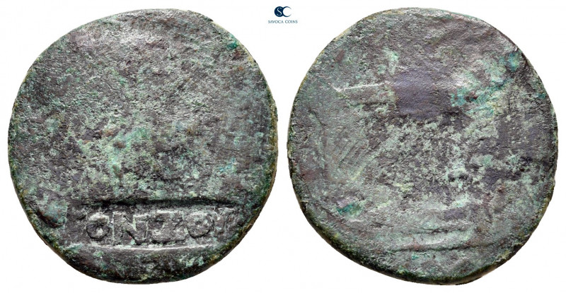 circa AD 1-100. Rome
Bronze Æ

18 mm, 3,46 g



fine, countermarked