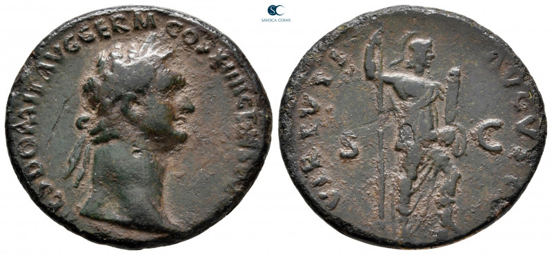 Domitian AD 81-96. Rome
As Æ

29 mm, 8,75 g



very fine