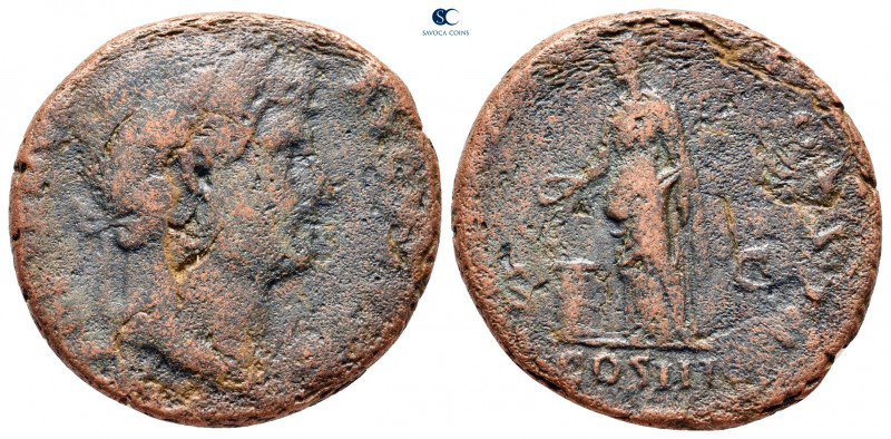 Hadrian AD 117-138. Rome
As Æ

26 mm, 10,62 g



fine