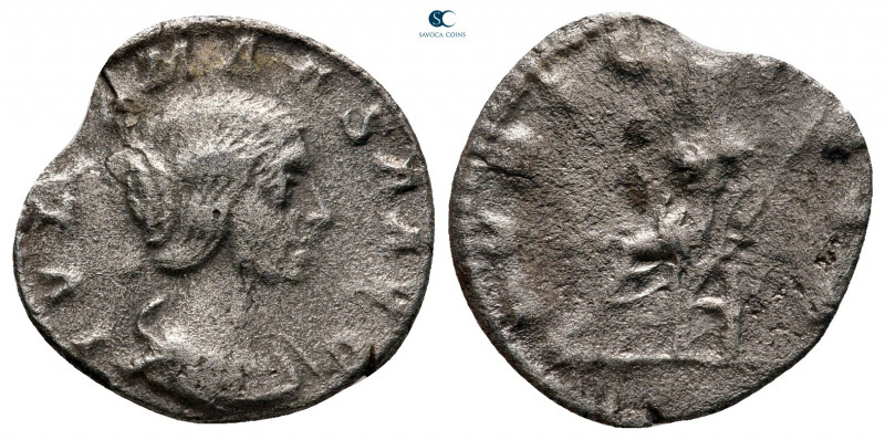 Julia Maesa. Augusta AD 218-224. Rome
Denarius AR

18 mm, 1,58 g



nearl...