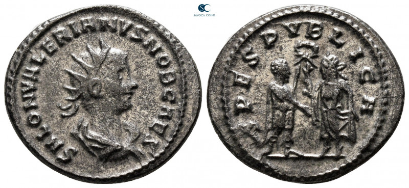 Saloninus, as Caesar AD 258-260. Samosata
Billon Antoninianus

23 mm, 3,97 g...