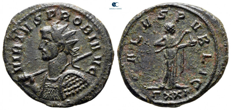 Probus AD 276-282. Ticinum
Billon Antoninianus

23 mm, 4,11 g



very fin...