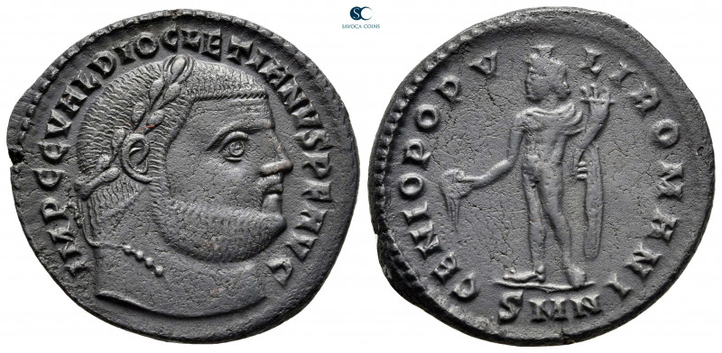 Diocletian AD 284-305. From the Tareq Hani collection. Nicomedia
Follis Æ

27...