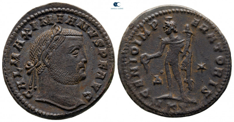 Galerius Maximianus AD 305-311. Cyzicus
Follis Æ

26 mm, 7,20 g



very f...