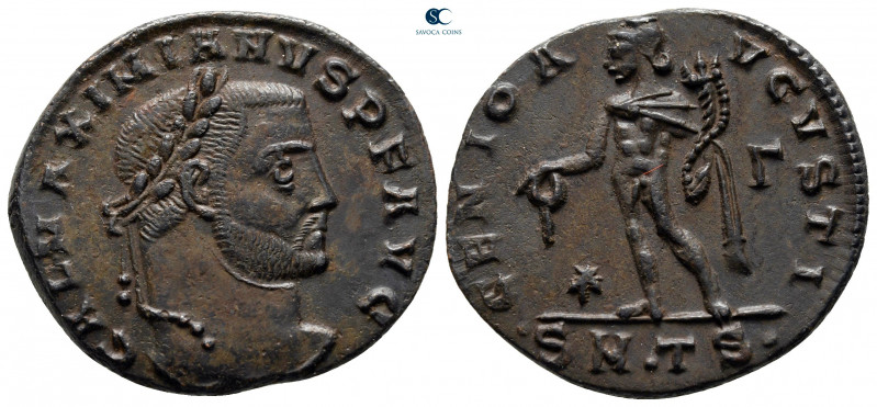 Galerius Maximianus AD 305-311. Thessalonica
Follis Æ

26 mm, 5,47 g



v...