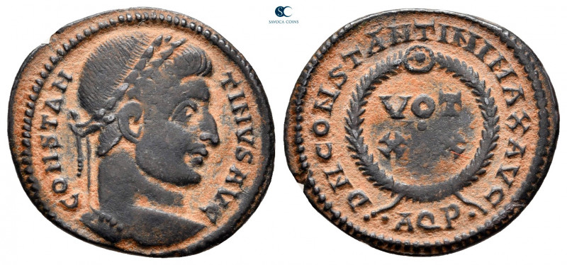 Constantine I the Great AD 306-337. From the Tareq Hani collection. Aquileia
Fo...