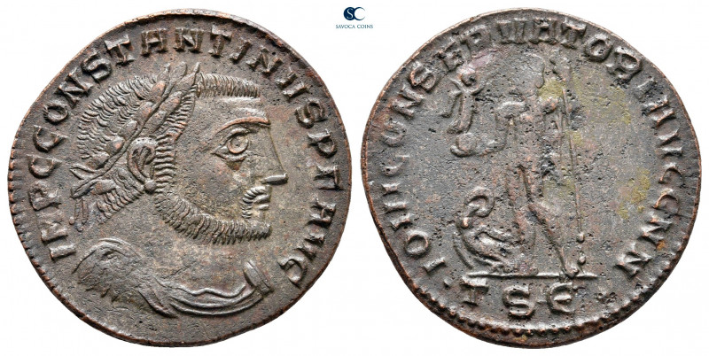 Constantine I the Great AD 306-337. Thessalonica
Follis Æ

22 mm, 3,93 g

...