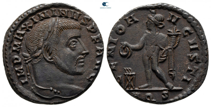 Maximinus II Daia AD 310-313. Aquileia
Follis Æ

22 mm, 4,51 g



very fi...