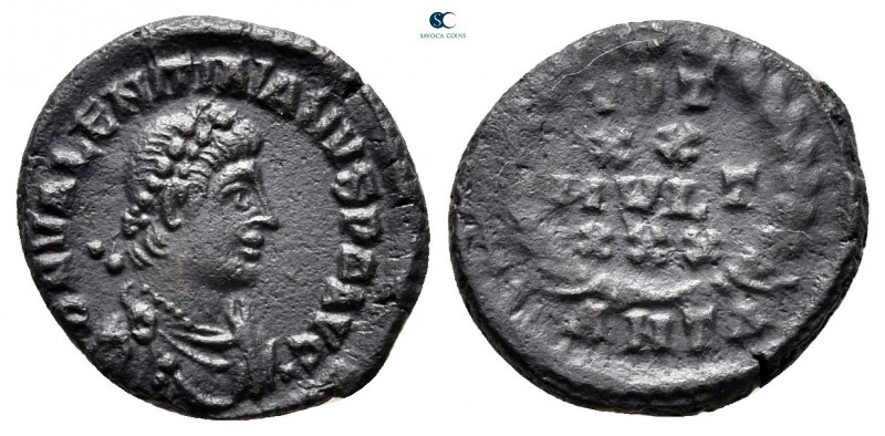 Valentinian II AD 375-392. From the Tareq Hani collection. Antioch
Follis Æ

...