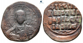 Attributed to Basil II and Constantine VIII AD 976-1028. From the Tareq Hani collection. Constantinople. Anonymous Follis Æ